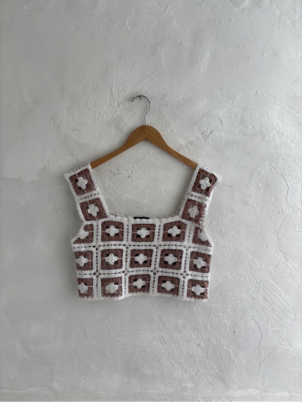 Julia by Love J granny square crochet crop top